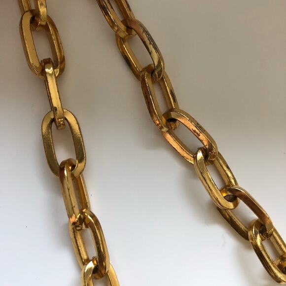 Sondra Roberts Clutch Bag Kisslock Chain Strap GUC - Picture 7 of 8